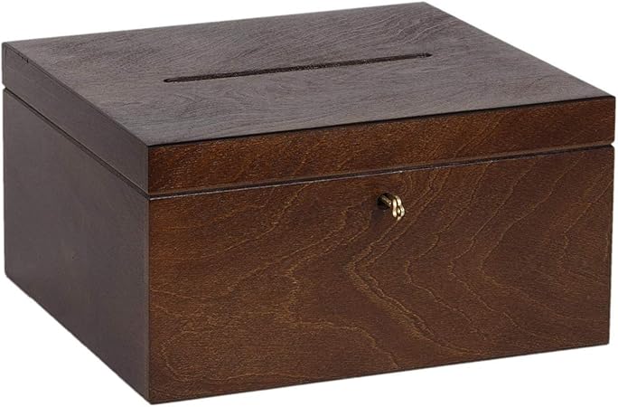 Caja de Regalo de Madera para álbum de Boda, 7,5 litros: Amazon.es: Hogar
