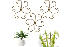 MUCPAD Plant Stabilizer for Indoor Plants, Plant Stem Support, Plant Accessories Indoor, Monstera Plant Support, Ideal Plant Stem Holder for Thriving Growth (3PC-A)