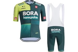 SGCIKER 2024 pro Team BORAHansgrohe Cycling Jersey Set,Summer Cycle Shirt MTB Bike Clothing Bib Short Kits 9D Gel Pad