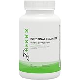 DHerbs Intestinal Cleanser Digestion Supplement, 100 Vegetarian Capsules- Digestive System Cleanse Capsules Made with Pure Herbs - Colon Cleanse Supplement for Overall Gut Wellness