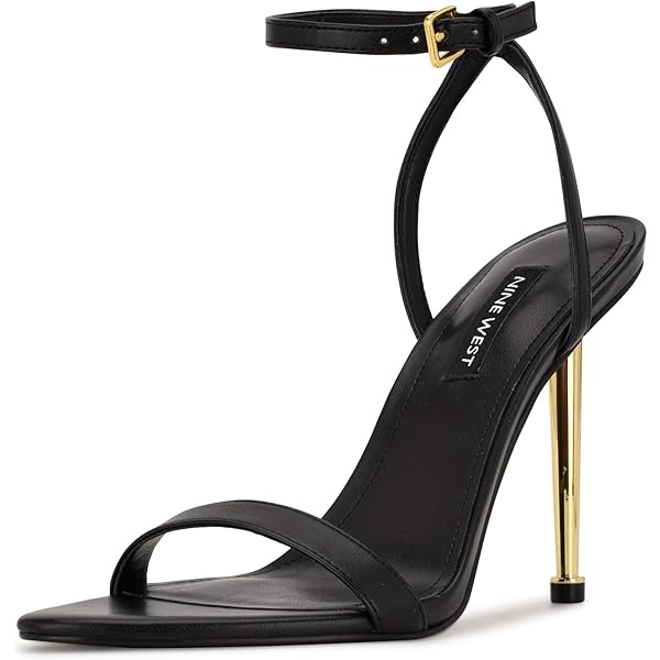 Sandalias Tacón Mujer Nine West Wngigi3 – Tacón Bloque, Elegantes Para Salir