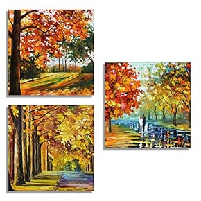 3 Piece Canvas Wall Art for Living Room Bedroom Home Artwork Popular Art Paintings Ready to Hang - 12"x12"x3 Panels