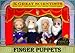 Great Scientists Set of 4 Finger Puppets with Magnet