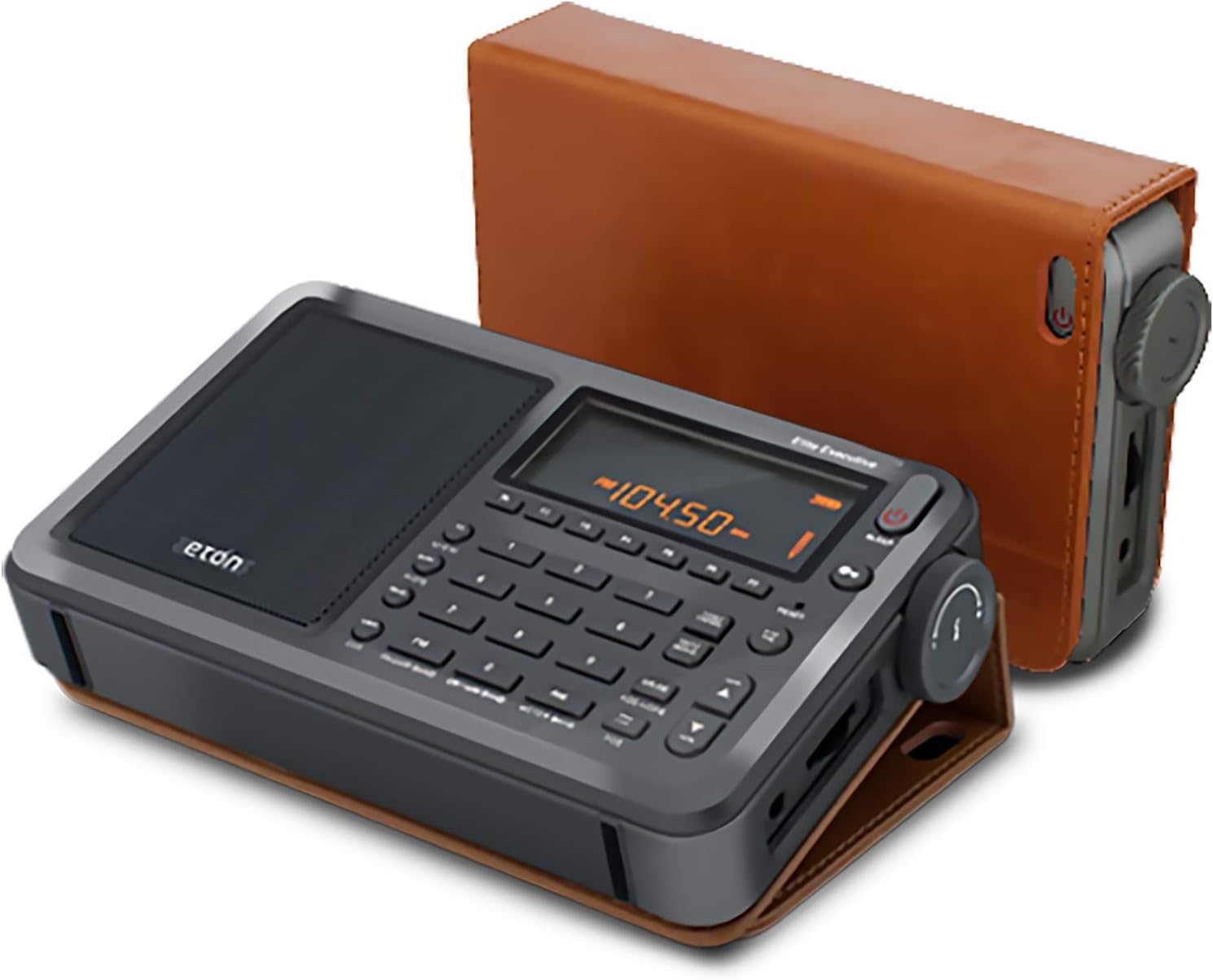 Eton Elite Executive AM/FM/Aircraft Band/SSB/Shortwave Radio with RDS & Custom Leather Carry Cover, Model:NELITESATELLIT: Electronics