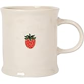Jubilee Strawberry Embossed 16oz Stoneware Mug