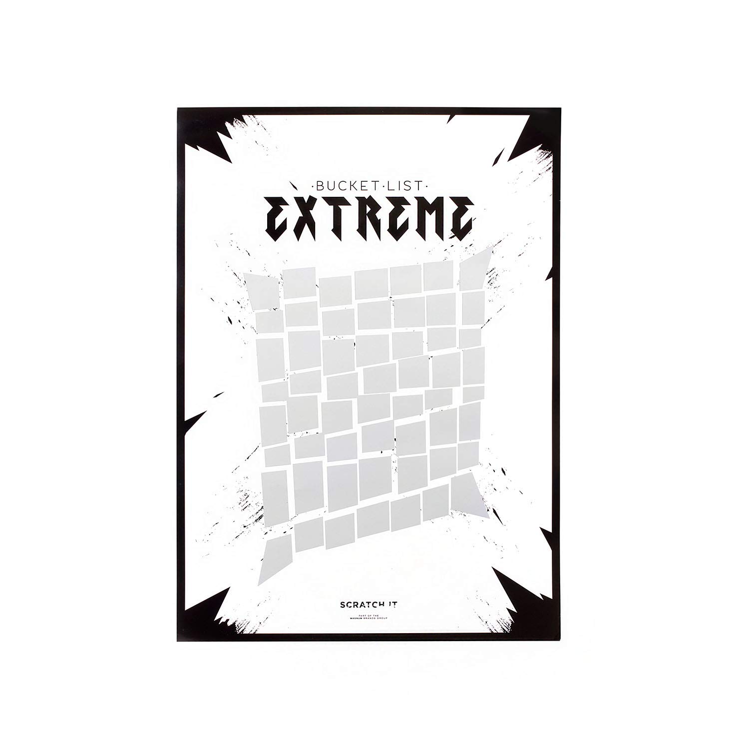 Thumbs Up Scratch Poster-Extreme Scratch List, SC, White