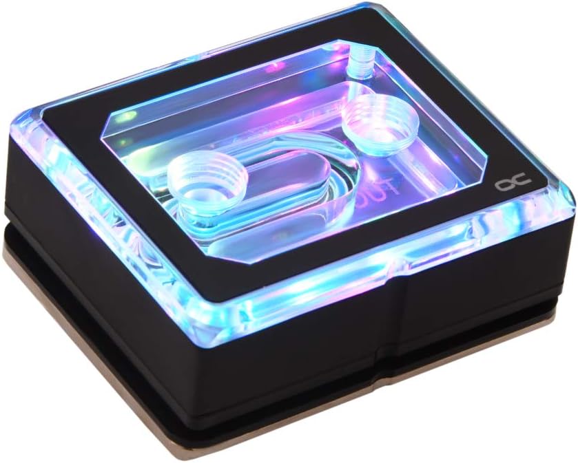 Alphacool Eisblock XPX Aurora Pro CPU Cooler Acryl Black Digital RGB