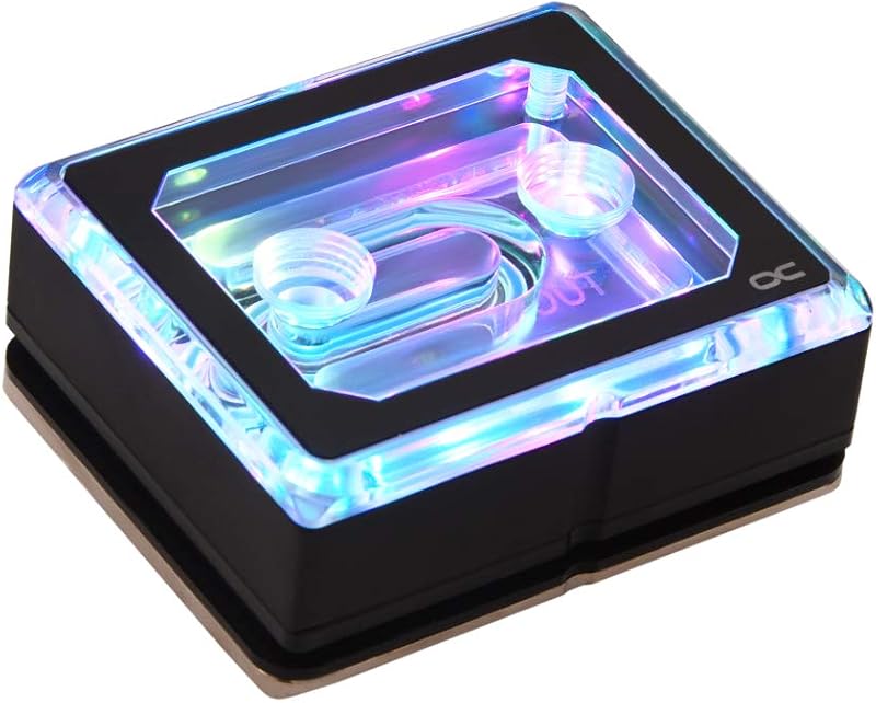 Alphacool Eisblock XPX Aurora Pro CPU Cooler Acryl Black Digital RGB