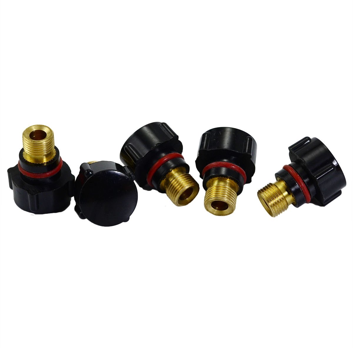Photo 1 of RIVERWELD TIG Back Caps 57Y04 Short for QQ300 PTA DB SR WP 17 18 26 TIG Welding Torch Pack of 5