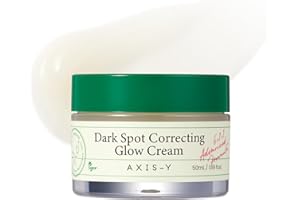 AXIS-Y Dark Spot Correcting Glow Cream, Brightening & Hydrating Moisturizer Face Cream with 2% Alpha-Arbutin, 5% Niacinamide 