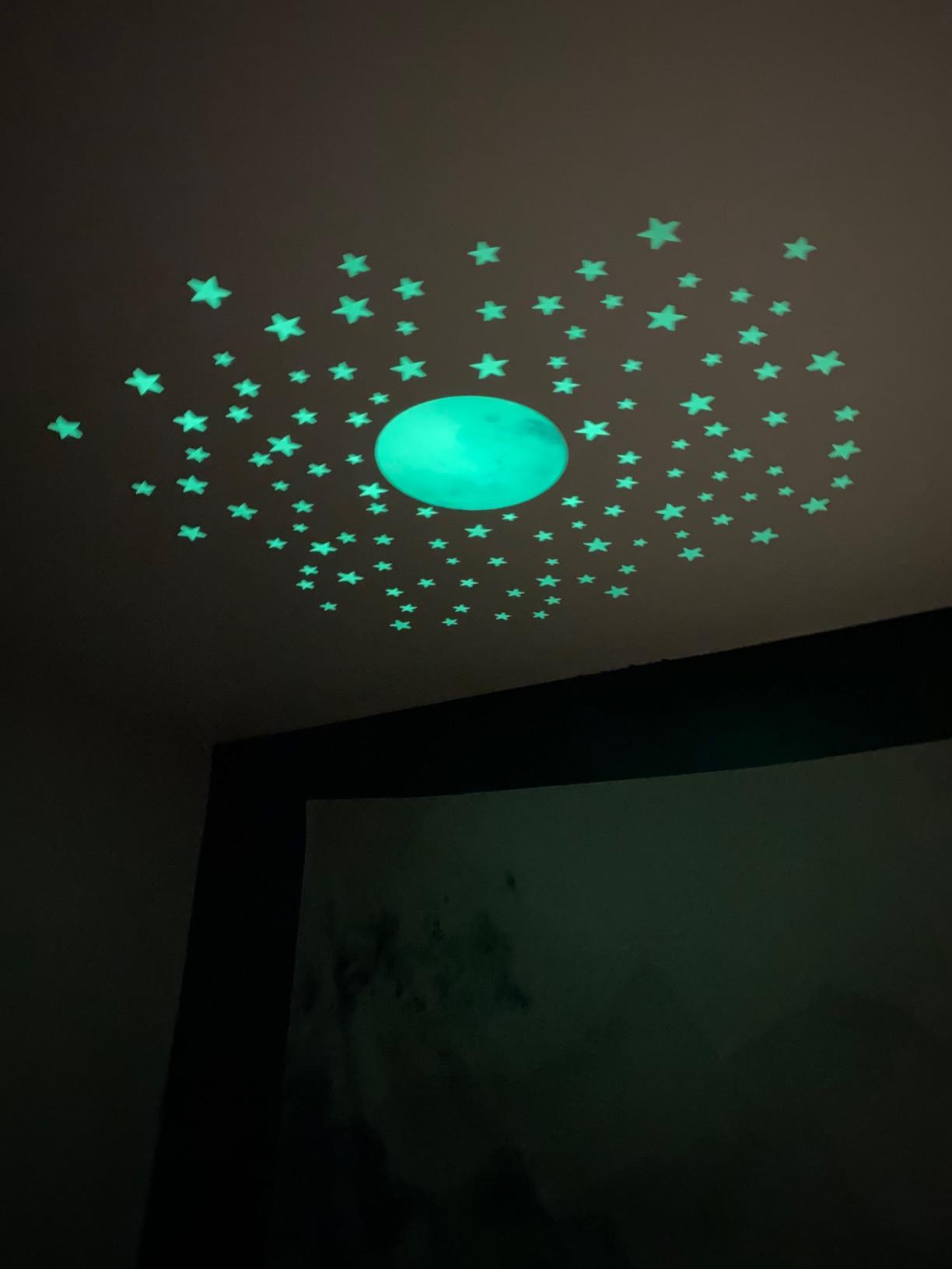 3/mo Finance HORIECHALY Glow in The Dark Stars Wall Stickers, 221