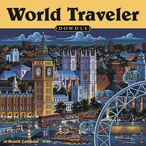 World Traveler by Dowdle 2020 Wall Calendar
