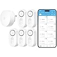 GoveeLife Upgraded Smart Water Leak Detector 1s with 1804ft Ultra-Long Range, WiFi Water Sensor with SMS/Email/APP Push and S