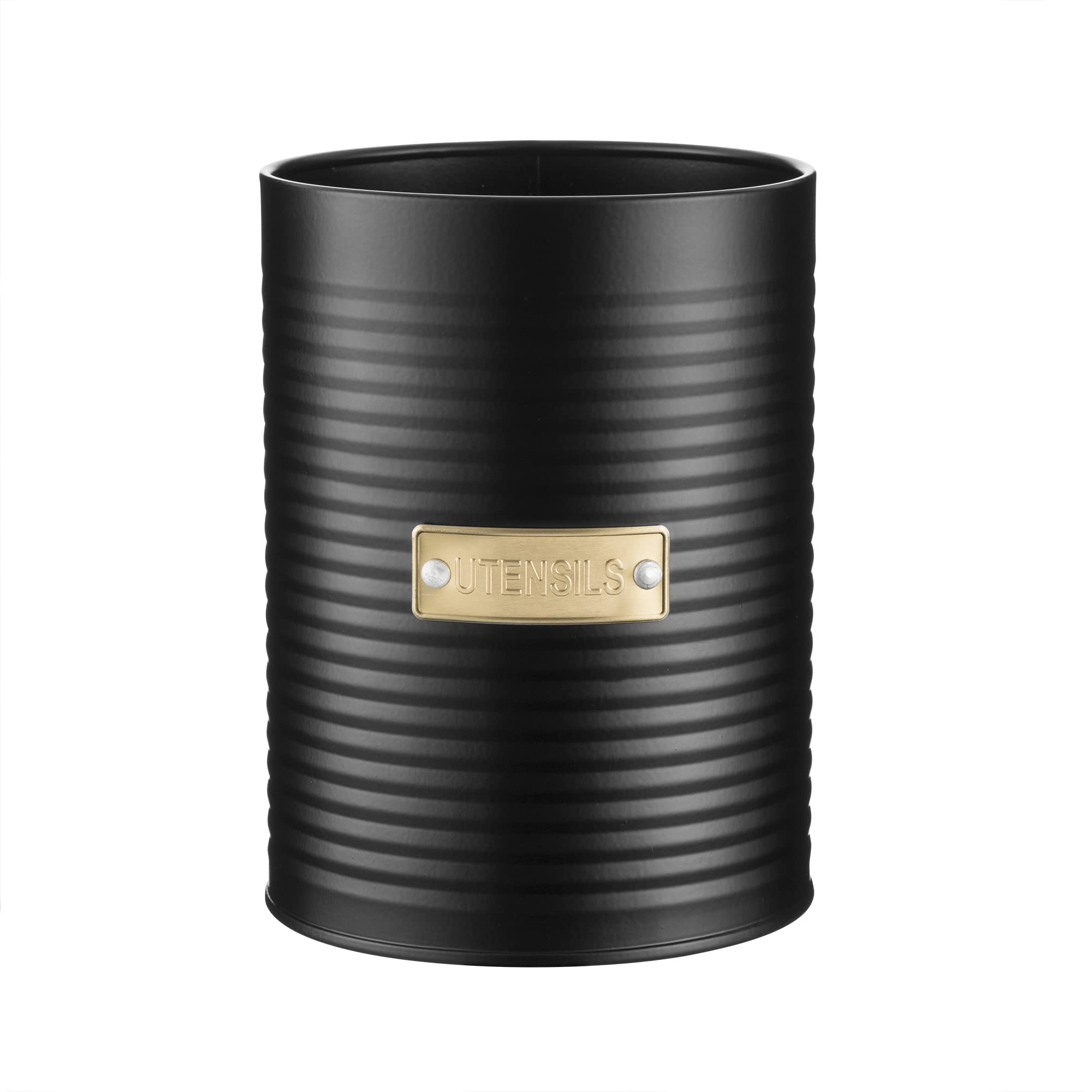 Typhoon Otto Black Utensil Storage Pot