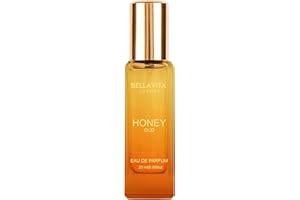 BELLA VITA LUXURY BellaVita Luxury Honey OUD Eau de Parfum Travel Size Edition 20 ml | Long-Lasting Mini Perfumes for Women | Notes: Patchouli, Vanilla, Bergamot & Spicy Notes | Pocket Perfume for Women | Vegan Perfume