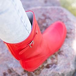 NORTY Waterproof Rain Boots for Women Size 7, Mid