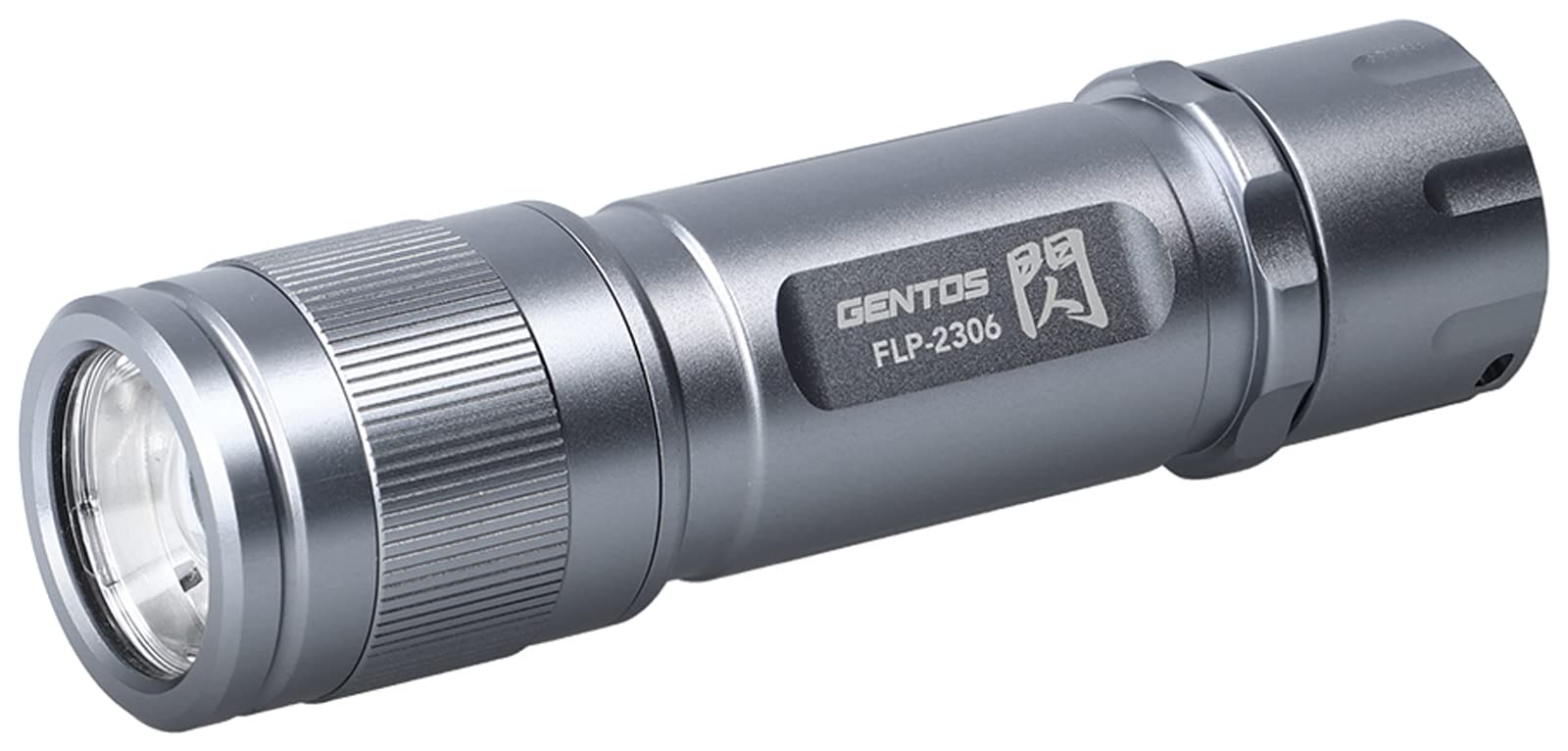 GENTOS(ジェントス) LED 懐中電灯 【明るさ350ルーメン/実用点灯6時間/耐塵/防滴】 単4形電池3本使用 閃シリーズ FLP-2306商品画像