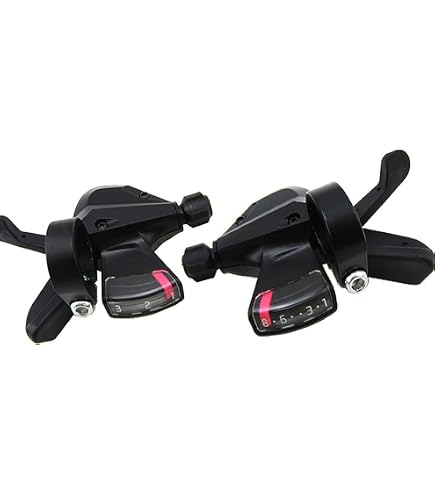 Shimano Altus SL-M310 3×8 Speed Trigger Shifters Set – Dual Lever, Black (No Retail Box)