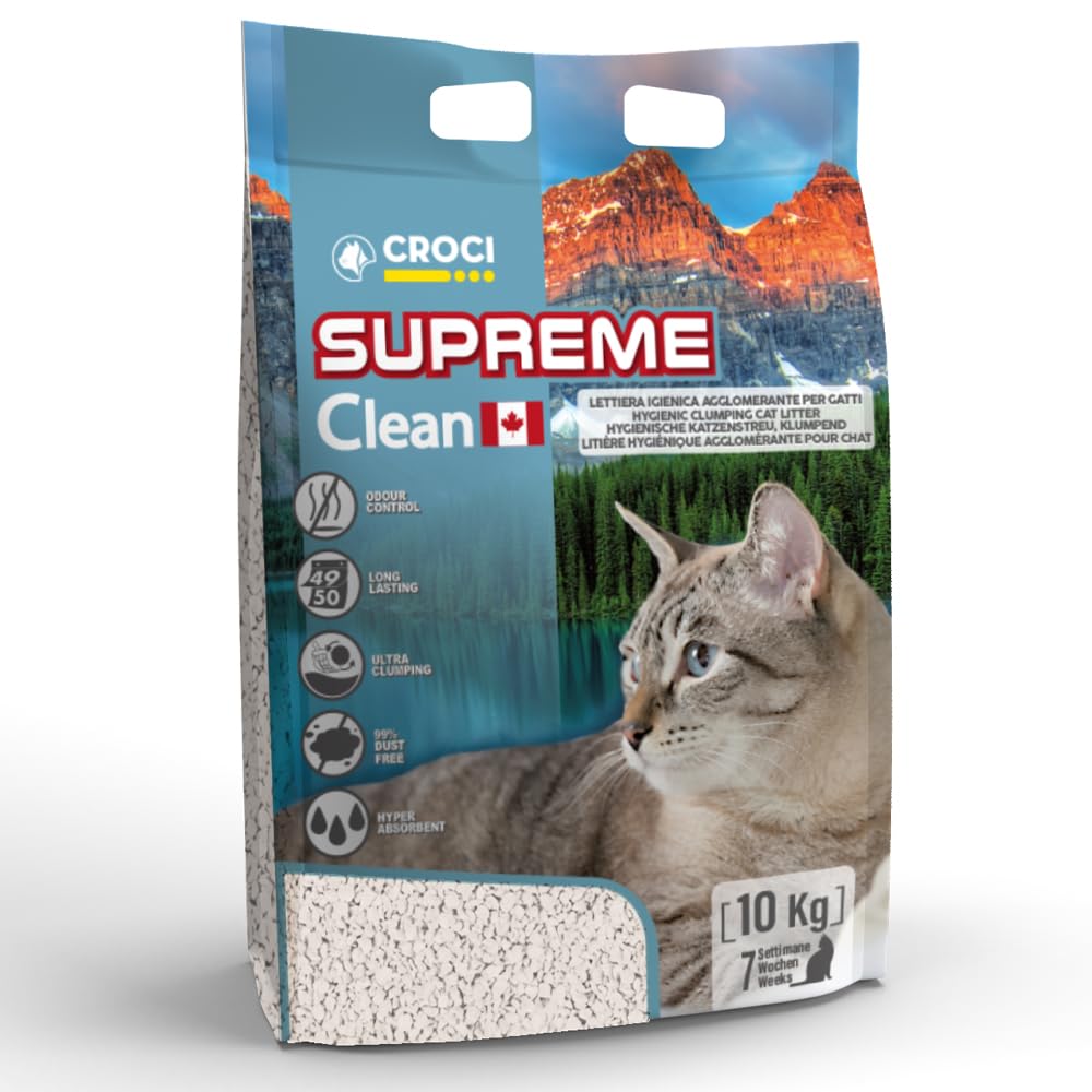 Croci Cat Litter PREMIUM with Canadese Bentonite