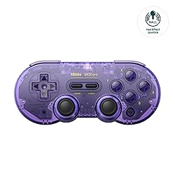 AKNES 8Bitdo SN30 Pro Bluetooth Controller, Hall