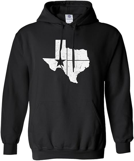 distressed white sweatshirt