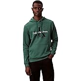 Calvin Klein mens Monogram Logo Hoodie
