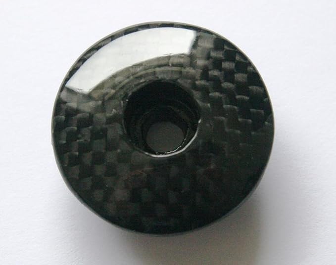 3K Carbon Fibre Headset Top Cap 1" 1/8" Amazon.co.uk Car & Motorbike