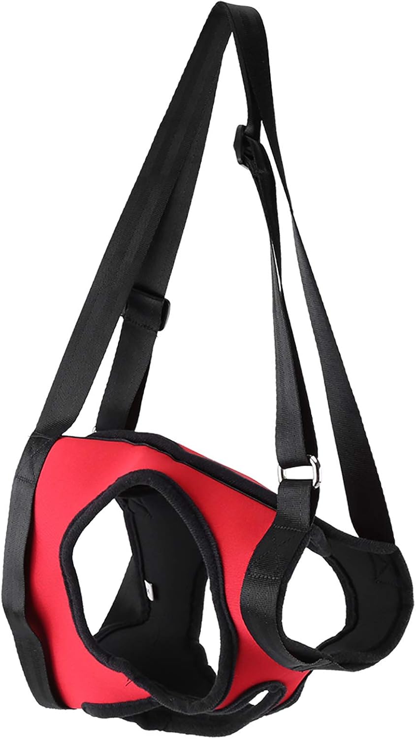 2Types Dog Support Harness Lifting Aid Harness Walking Aid Lifting Pulling Vest for Old & Injured Dogs Full Front and Back(Rear Leg L)