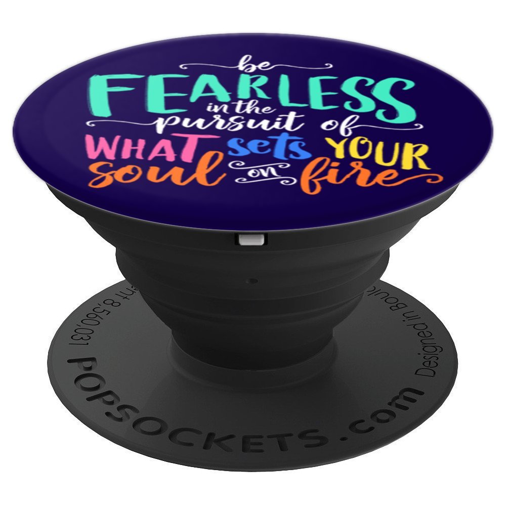Be Fearless Motivational Inspirational Quote Mint Ps20075