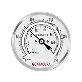 GOATACURA Bimetal Thermometer, Full Stainless