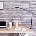 Aglaia Swing Arm Desk Lamp, 6.5W Architect Clamp On LED Lamp, Eye Protection for Home Office Studio (Black)