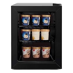 Northair Compact Mini Freezer with Glass Display