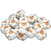 Yzzyemn 10 Pcs Knitting Needle Stoppers, Point Protectors Cute (Sheep) Supplies fit Size 6-9 (4mm-5.5mm) Needles, Crochet Sup