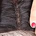 Elva Hair Free Part Body Wave Silk Base Top Closure Bleached Knots 4