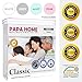 Papahome Classic Hypoallergenic Mattress Protector - Lab Tested Waterproof - Fitted Polyester Jersey Cover - Vinyl Free - 4 Different Colors Available (Twin, White)