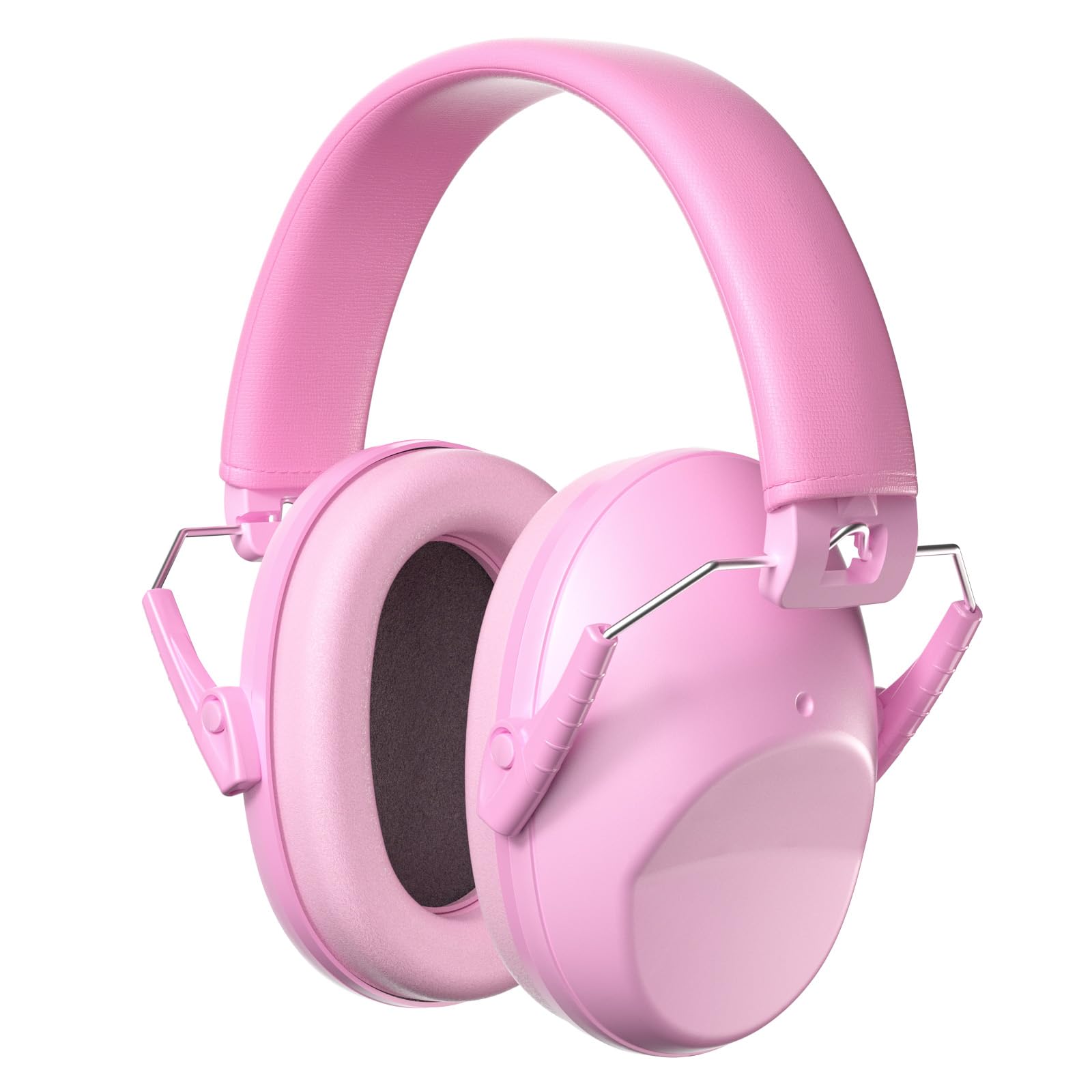 ProCase Kids Noise Cancelling Headphones, SNR 26 dB Sound Proof Hearing protection Earmuffs for Autism Children Toddler, Kids Ear Protection Sensory Headphones for Fireworks Flight -Pink