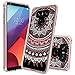 LG G6 Case,LG G6 Plus Clear Case,AnoKe [Scratch Resistant] Colors Mandala Flower Cute Grils Women Ultra Thin Slim Fit Hard Cover TPU Bumper Hybrid Protective Phone Case for LG G6/G6 Plus CH Rose Gold