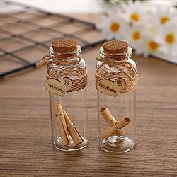 Danmu 30ml 1.18" x 2.75" Potion Bottles,Mini Glass