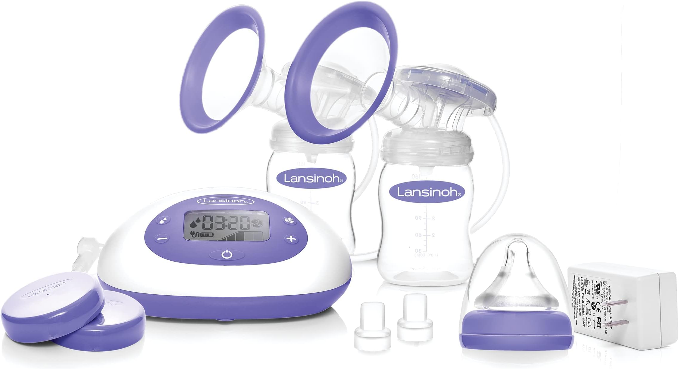 Lansinoh Signature Pro Double Electric Breast Pump with LCD Screen