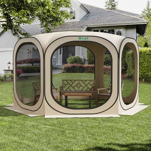 Werph 12x12 Pop Up Screen Tent Review: Instant Mosquito-Free Gazebo image 23