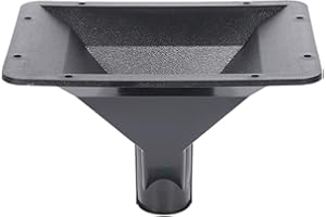 25-Core 38-Tone Throat Horn -240 + 195mm,Throat Loudspeaker Horn Tweeter Home Stage Flat KTV Tube for Accessories Treble