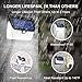 GELOO Solar Lights Outdoor, Wireless 42 LED Motion Sensor Solar Lights with Wide Lighting Area, Waterproof Wall Light Security Night Light for Front Door, Back Yard, Driveway, Garage