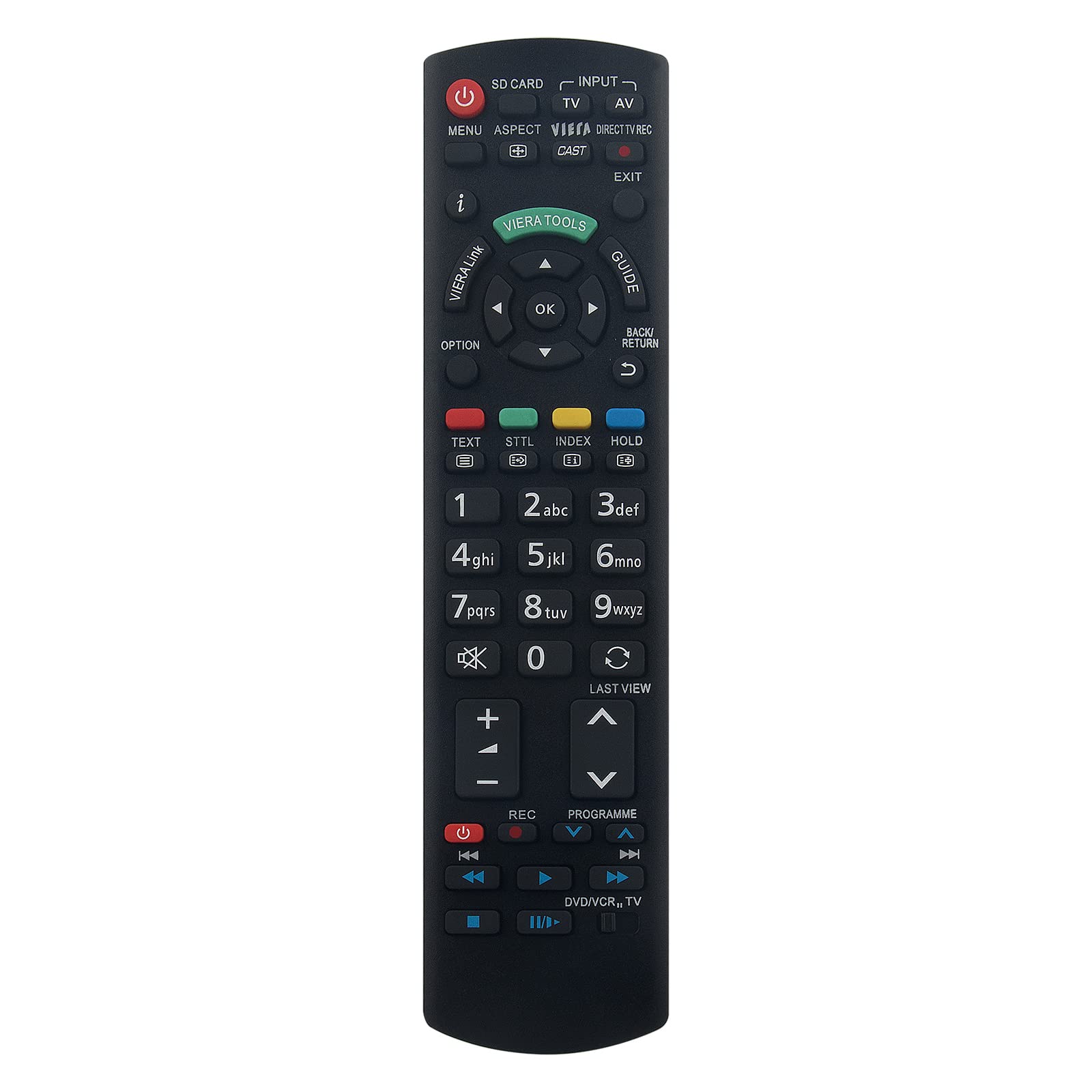 N2QAYB000490 VINABTY Replace Remote Control Fit for Panasonic TV TX-P42G30Y TX-P42GW30J TX-P42S30B TX-P42S31B TX-P42G30B TX-P42G30E TX-P42G30J