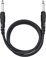 Planet Waves D Addario Classic Series Guitar Patch Cables 1 ft Straight view 4