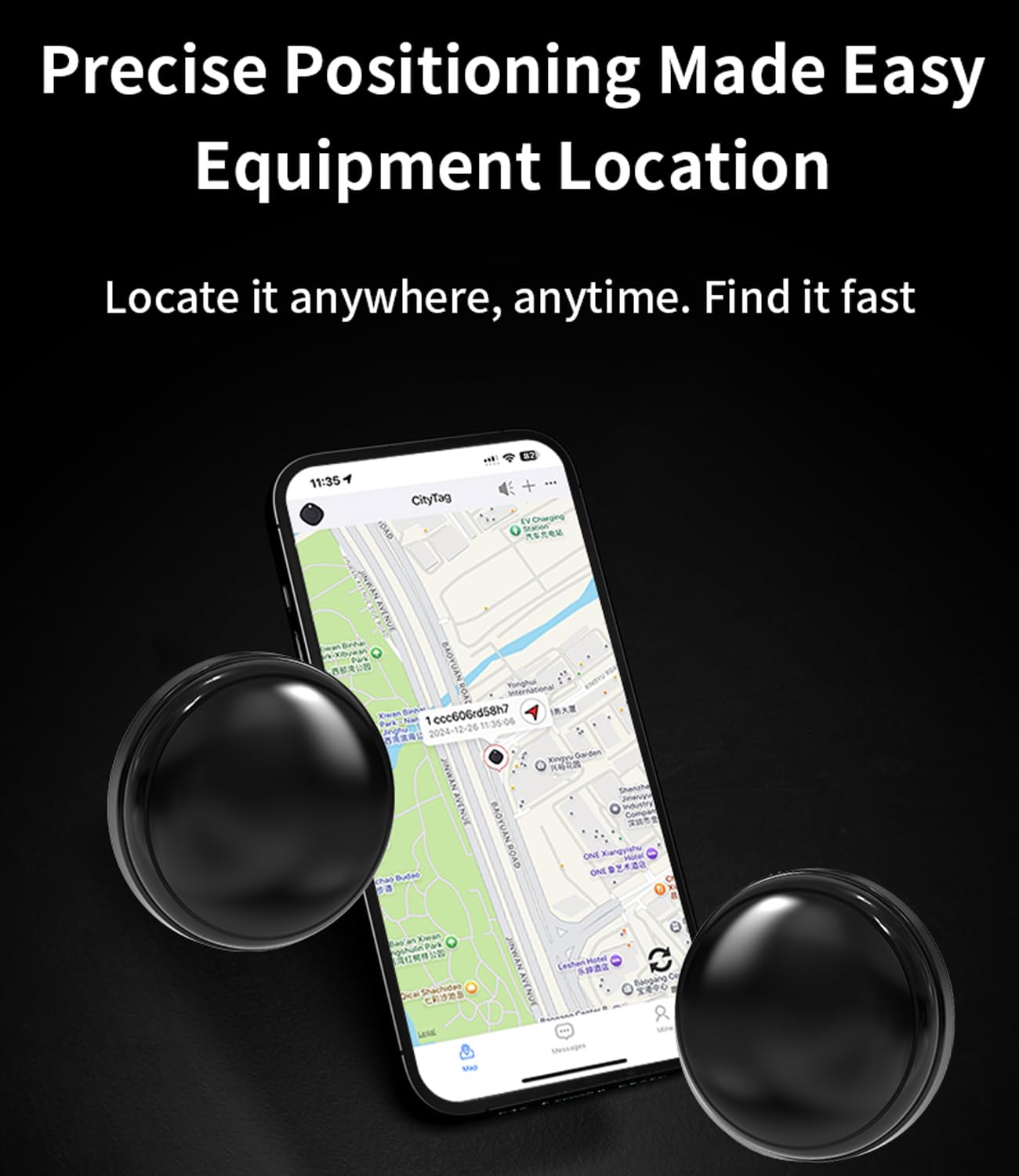 GPS Tracker for Vehicles - Hidden Tracking Devices for Cars, GPS Tracker for Vehicle No Monthly Fee, Car Tracker Device with Real-Time Location, No Subscription, Compact Tracker Device