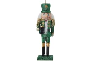 Kurt S. Adler 6-Inch Wooden Irish Nutcracker Ornament, Multi