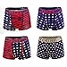 Men's Shorts Quick Dry Solid Swim Trunks Beach Swimsuit with Pockets