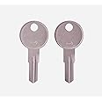 E12 Pair of 2 Replacement Keys for Locks with E12 Code Husky/Yukon/Harbor Freight. Cut to Code by keys22 (E12)