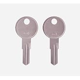 E10 Pair of 2 Replacement Keys for Locks with E10 Code Husky/Yukon/Harbor Freight. Cut to Code by keys22 (E10)