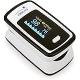 Innovo Deluxe iP900AP Fingertip Pulse Oximeter with Plethysmograph and Perfusion Index (Off-White with Black)